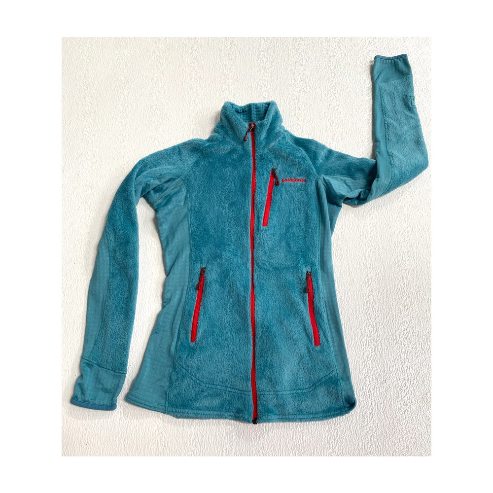 Patagonia R2 Regulator Jacket Fleece Full Zip Polartec Thermal Sz XS Turquoise